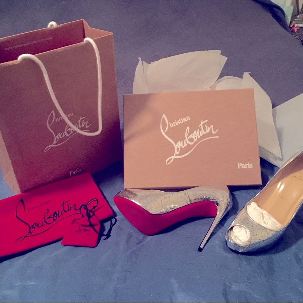 Authentic Christian Louboutin.